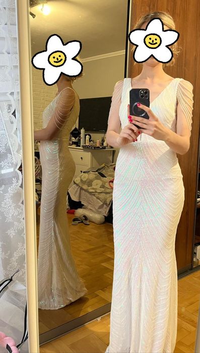 Suknia ślubna maxi o kroju syrenki Lilith