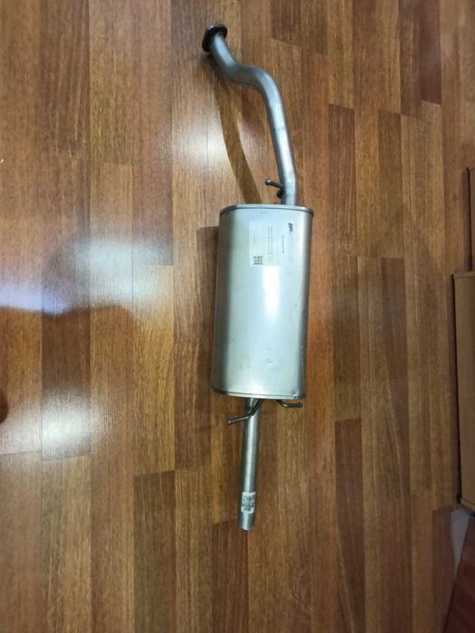 Глушник Lanos, POLMO (05.09) седан алюмінізований (96350734)