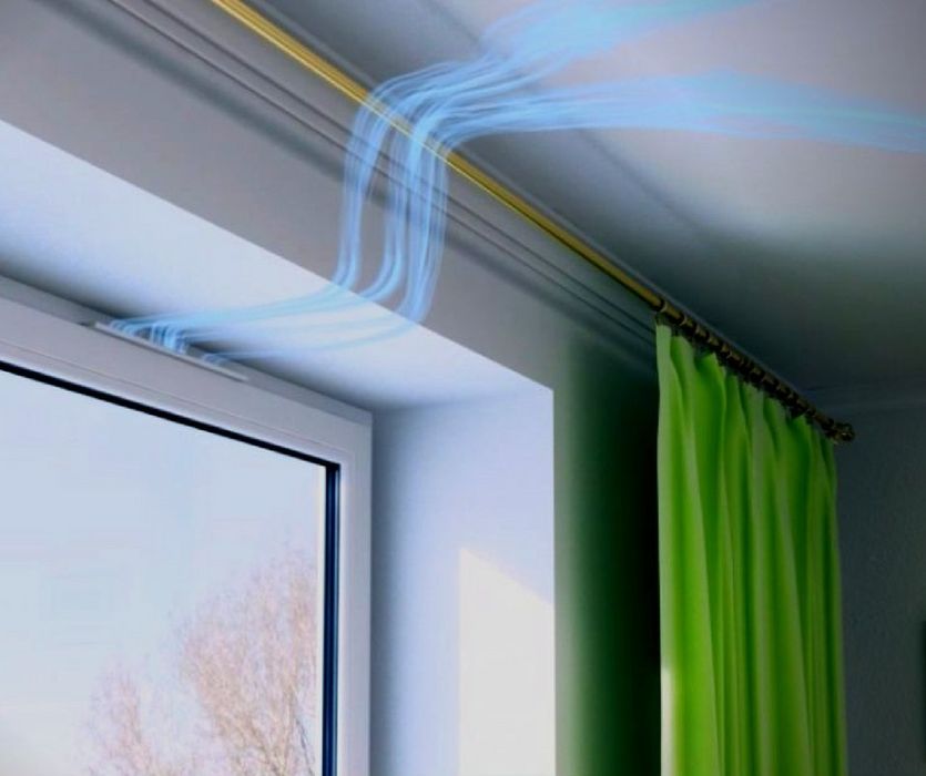 Провітрювач віконний New Air (вентиляційний клапан)