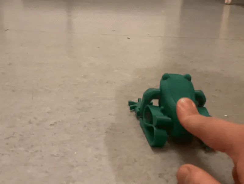 Sapo Saltitante Divertido