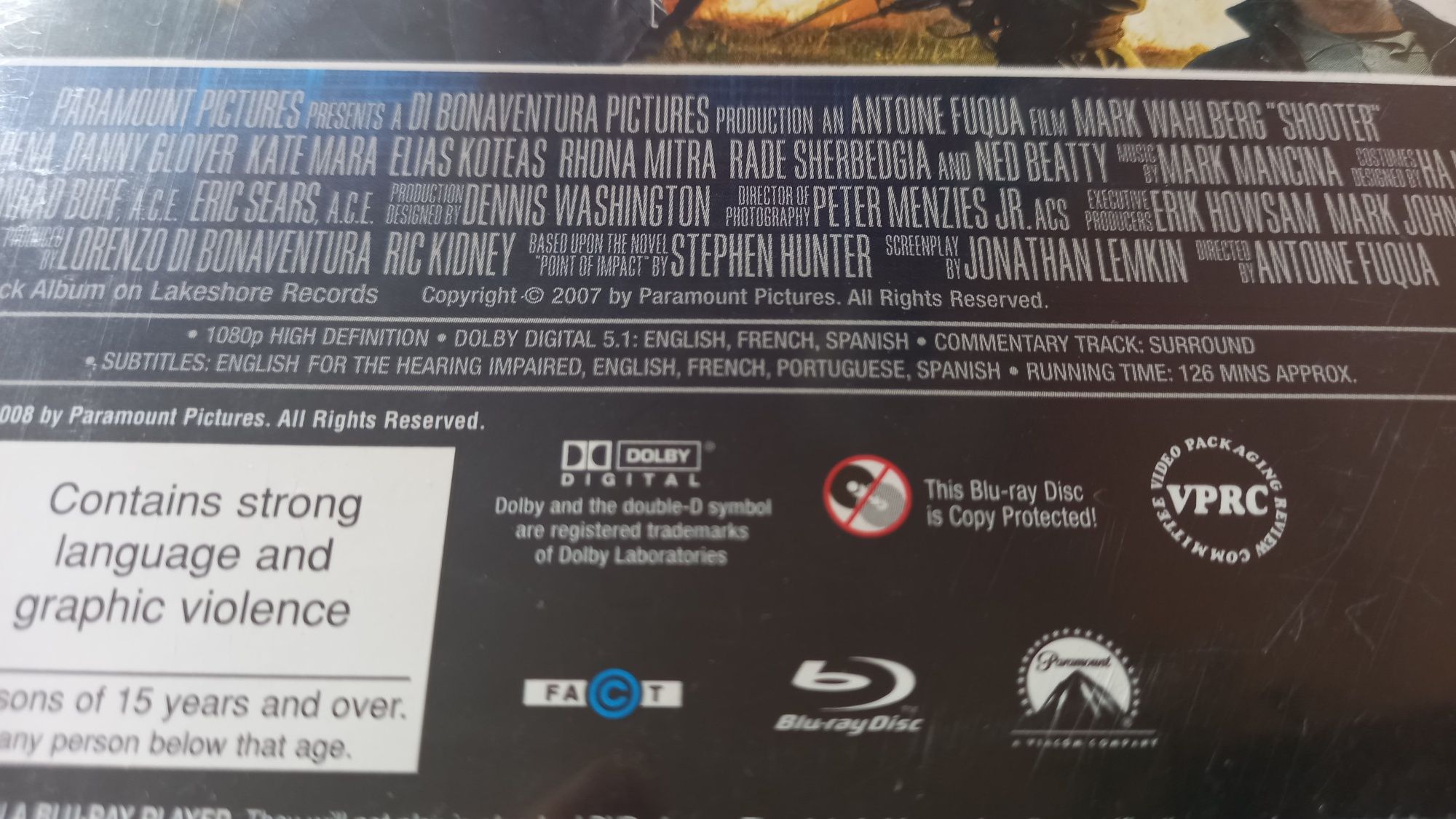 Strzelec , Shooter blu-ray napisy pl