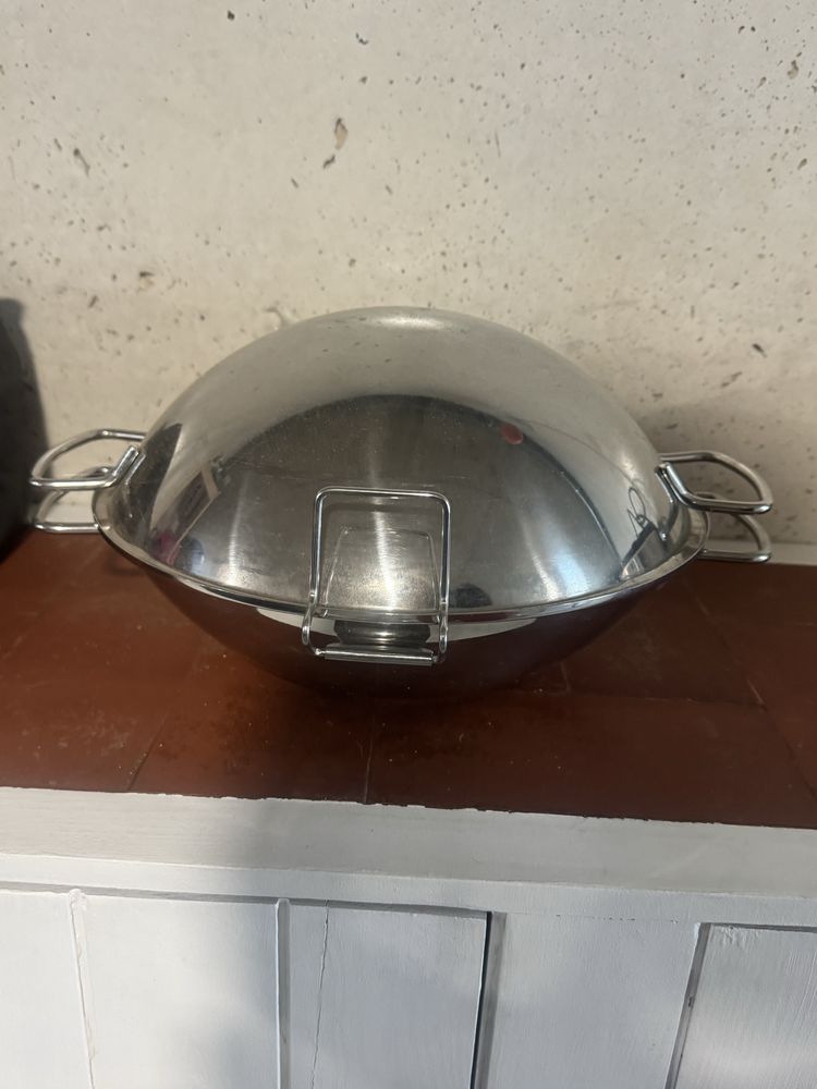Cataplana aço inoxidavel, como nova