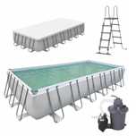 Basen 733x366x132 stan dbd solar odkurzacze