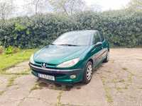 PEUGEOT 206 Hatchback 2002 rok 1.4 benzyna HAK