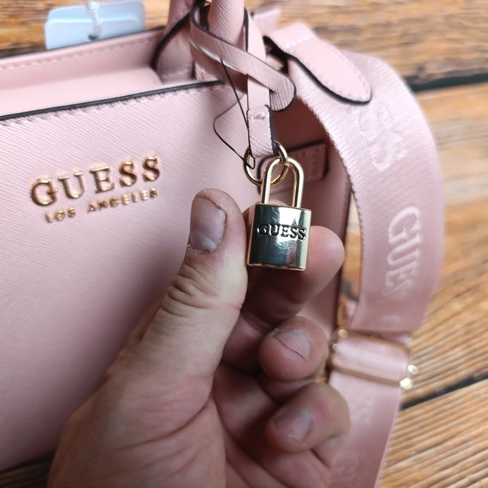 Nowa Torebka Guess Salado Small Satchel z Metką 23x18 cm