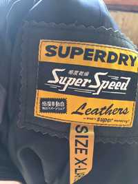 Кожаная куртка Superdry Super Speed Leathers