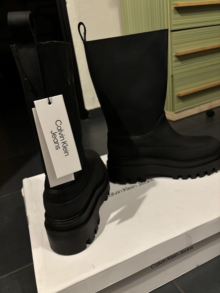 Kalosze Calvin Klein Jeans, rozmiar 39, nowe
