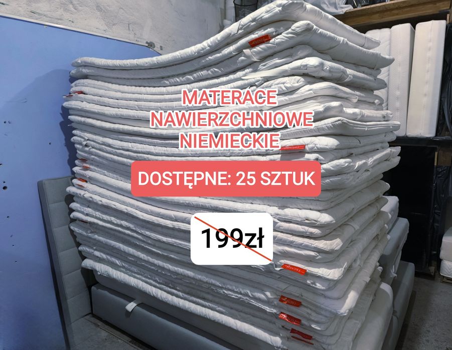 Topper materac nawierzchniowy 90x200 cm Badenia Trendline Niemiecki