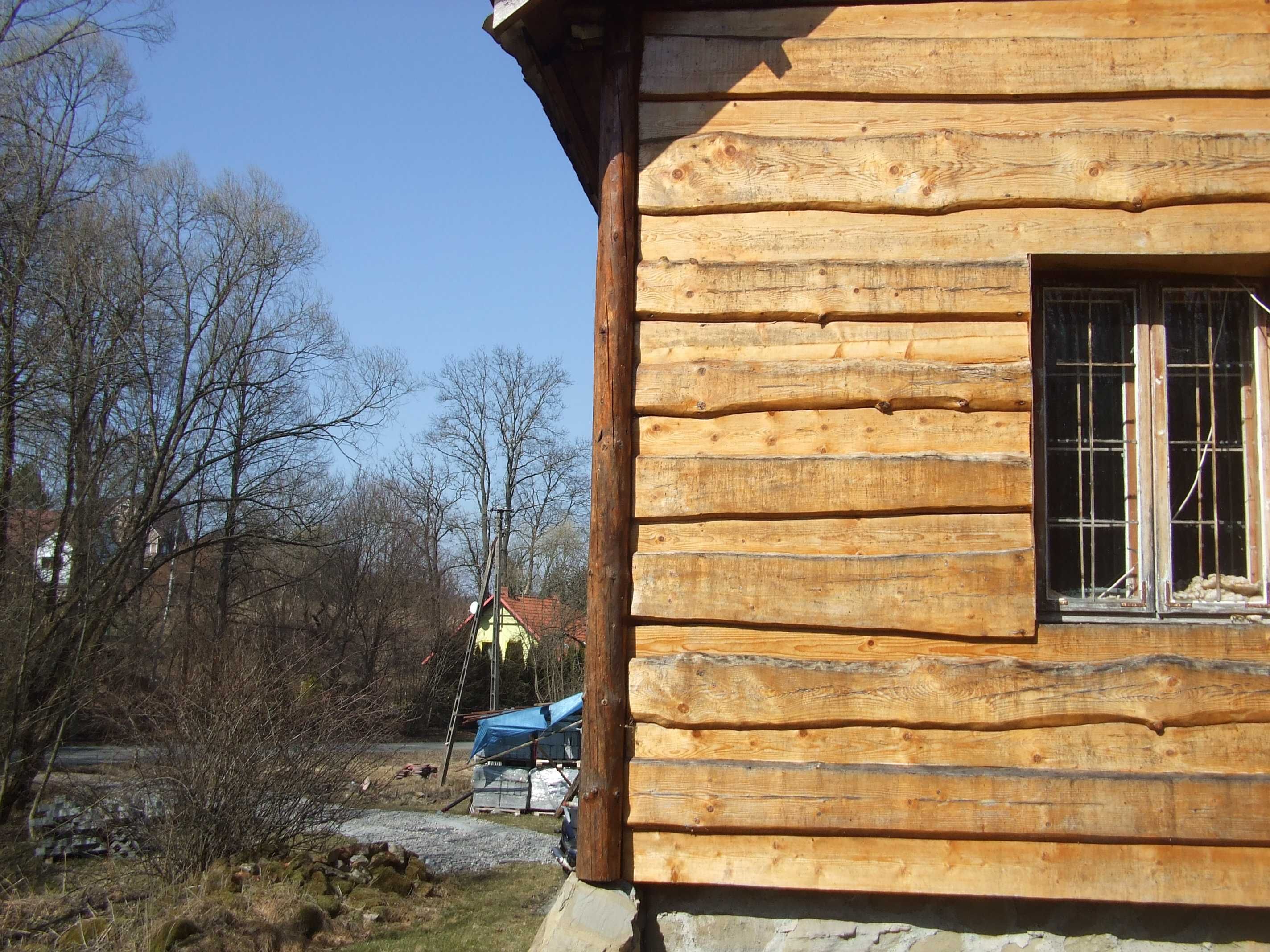 Dom drewniany-konstrukcja 8x5metrow, wartoo