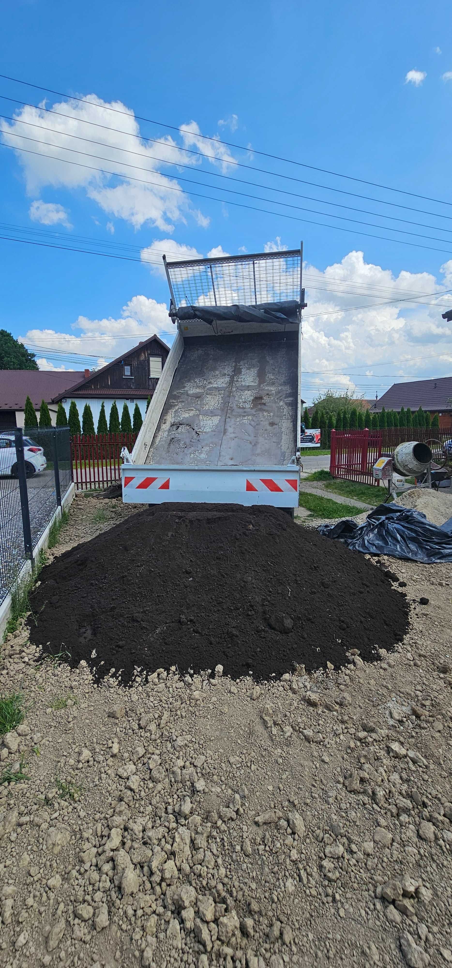 Kora Sosnowa  Piasek Kruszywa Kliniec Tłuczen Ziemia Ogrodowa