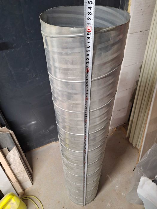 Rura spiro wentylacyjna do rekuperacji fi 250 L=130cm