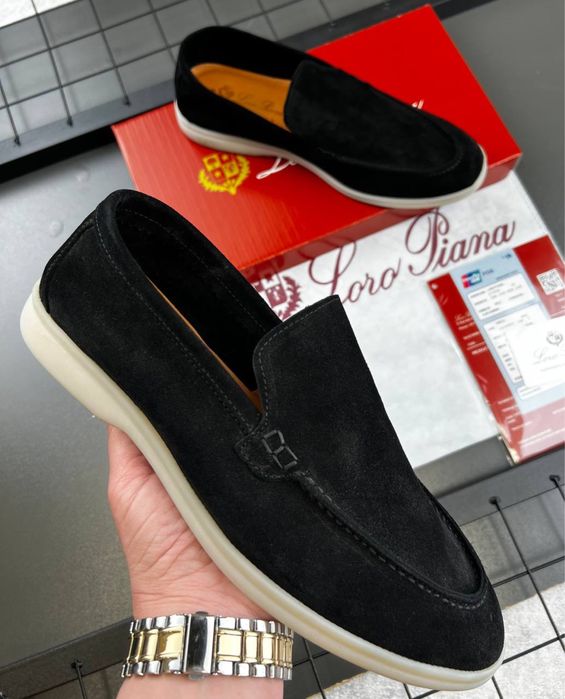 Лофери Loro Piana чоловічі замшеві лофери лоро піана чоловічі замшеві