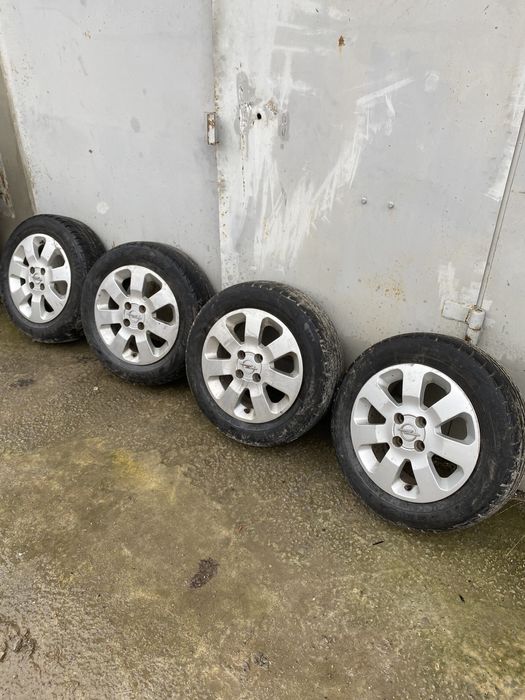 Диски Титани колеса в зборі Opel R15 4*100 з резиною