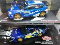 N.39 Miniaturas 1/43 Subaru 8 modelos como novos