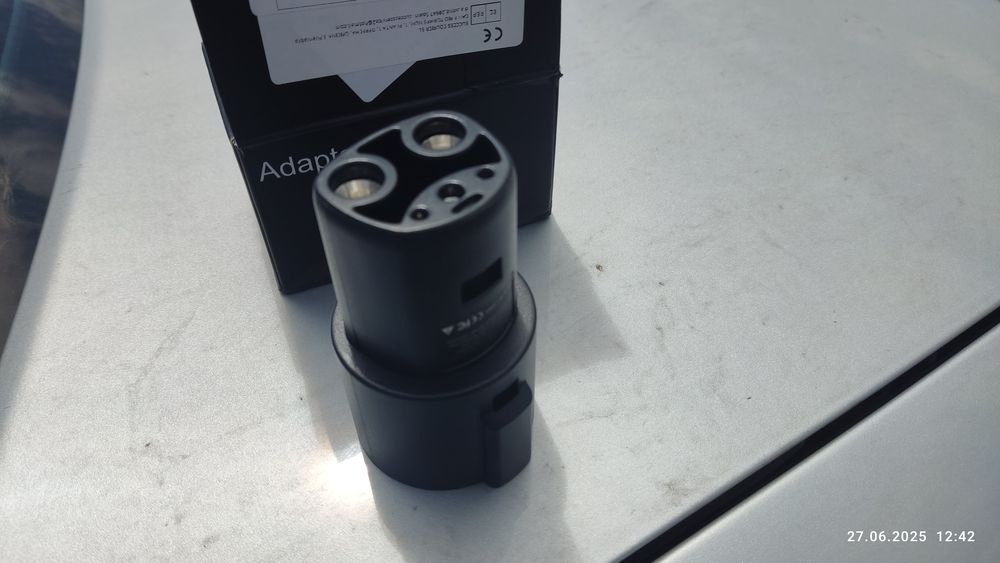 Перехідник адаптер Type1 на Tesla USA(NACS)