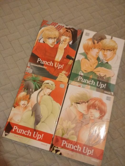 Punch Up! - Shiuko Kano vol 1-4 manga yaoi