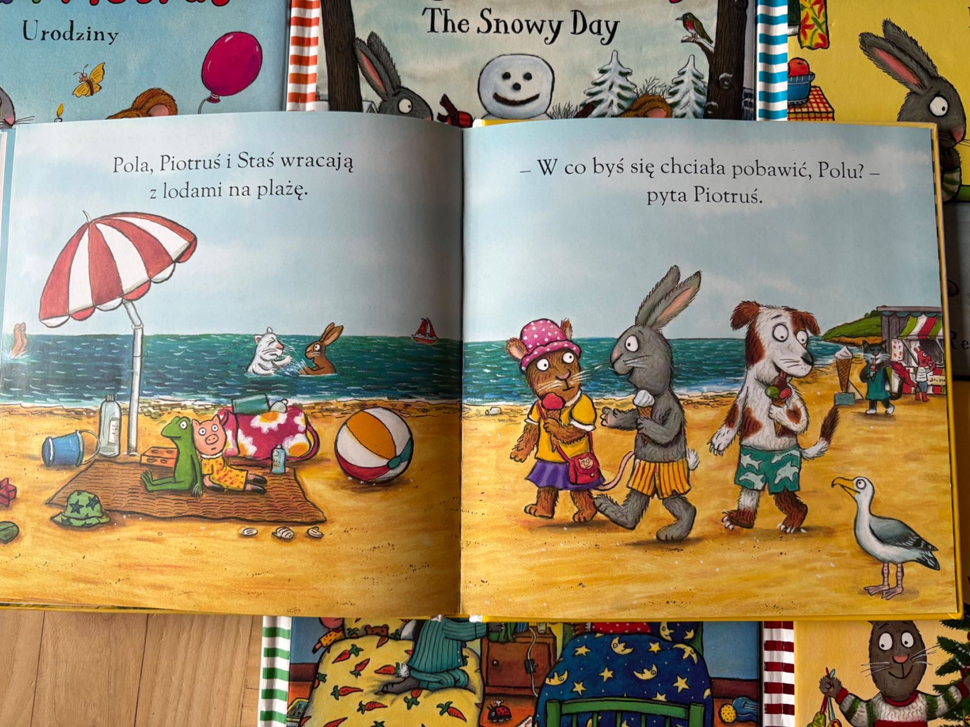 Ksiazeczka Pola i Piotrus - camilla reid, axel scheffler