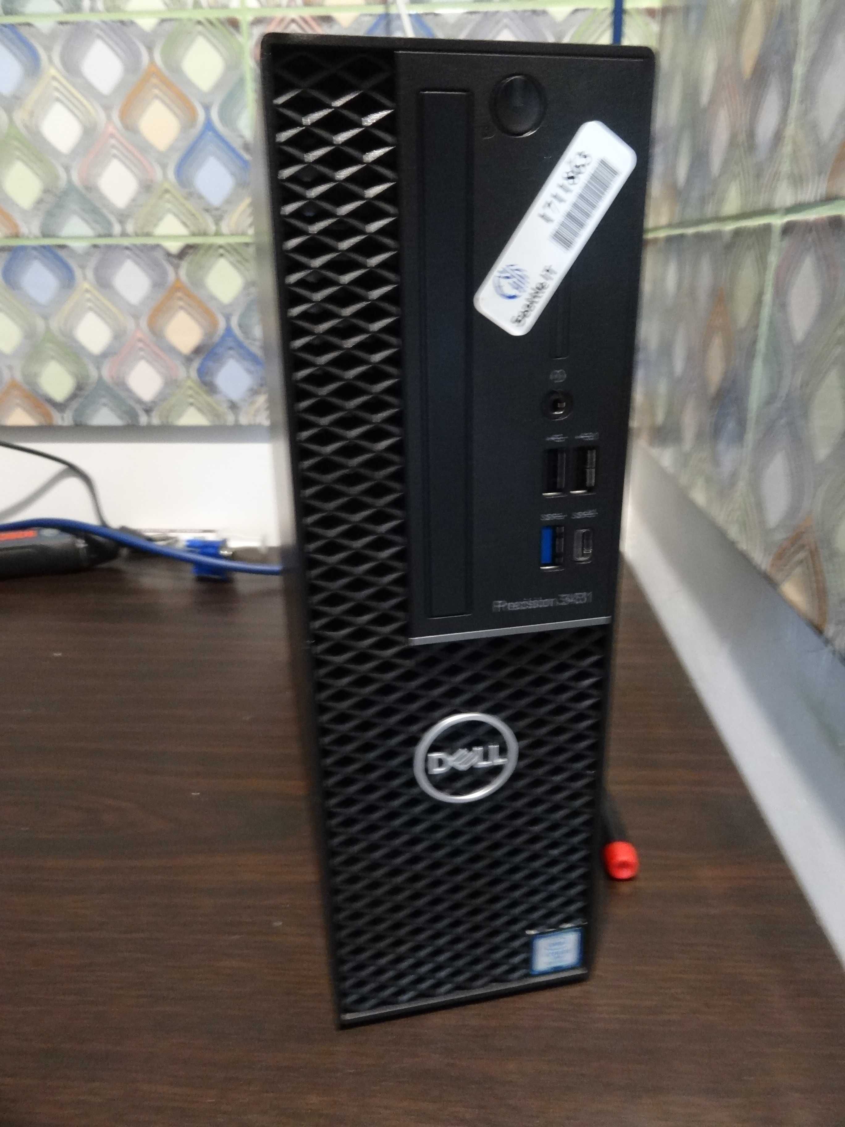 Dell Precision 3431 SFF Intel Core i5-9600 3.1GHz 16GB Sata+ m.2 NVMe