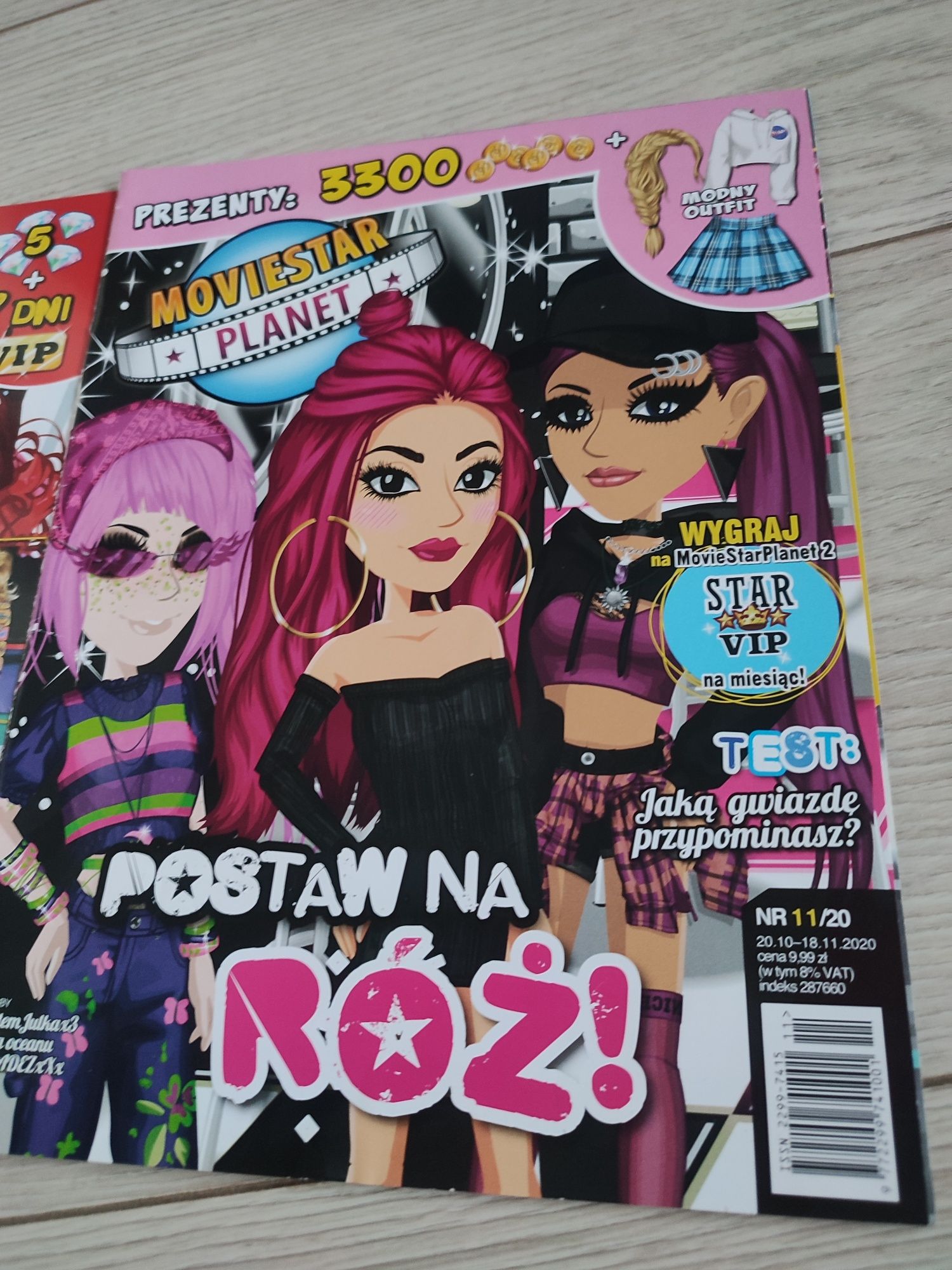 Gazetki Moviestar planet 2020 czasopismo dla dziewczynki nastolatki