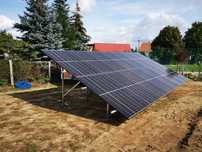 Fotowoltaika grunt 10kW zestaw z montażem +10.36kWh magazyn energii