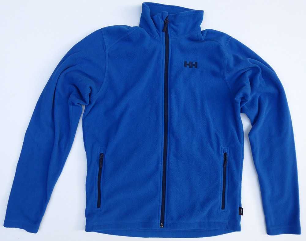 Helly Hansen niebieska bluza polar Polartec