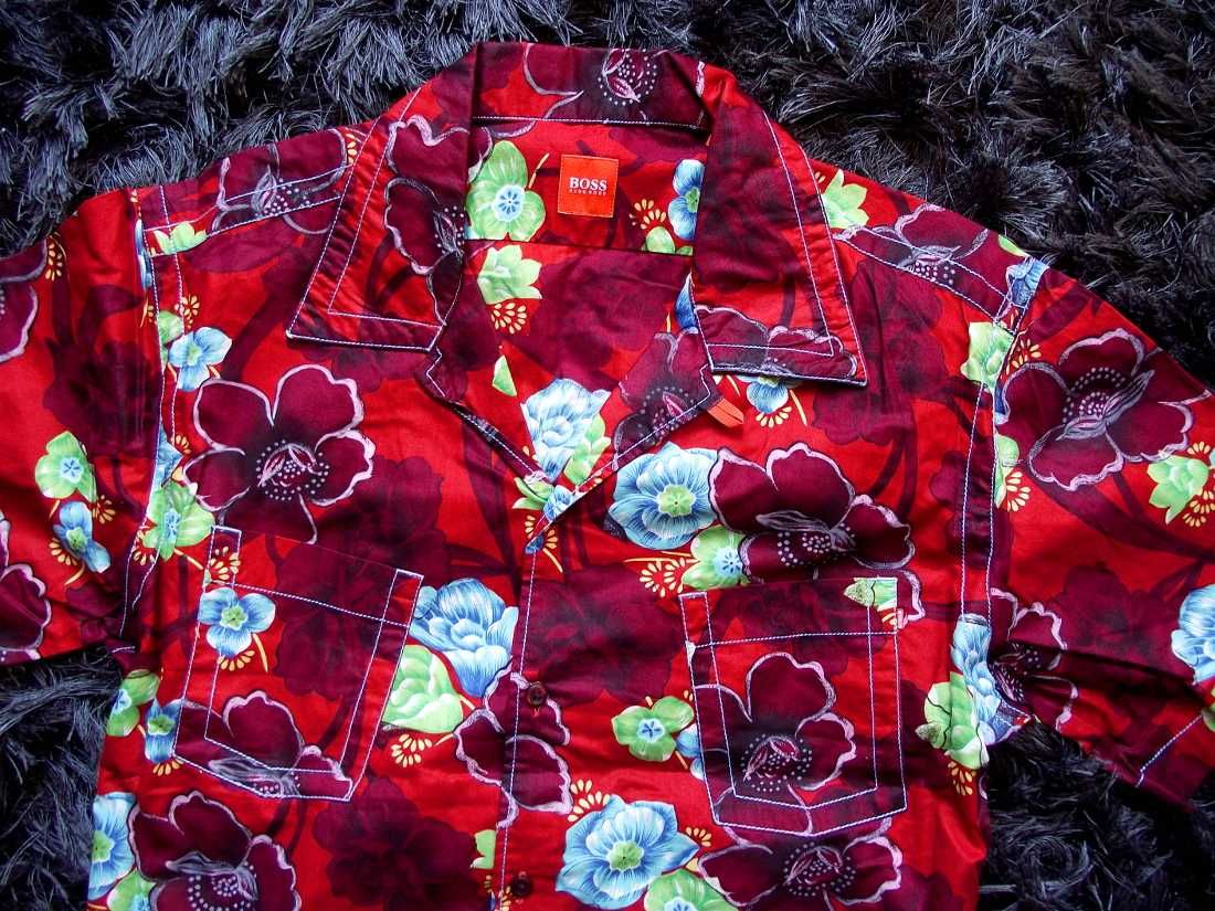Hugo Boss Orange Koszula Hawajska L/XL Lato