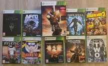 Gry XBOX 360. Afro Samurai, Gears of War 2, Naruto, Skyrim