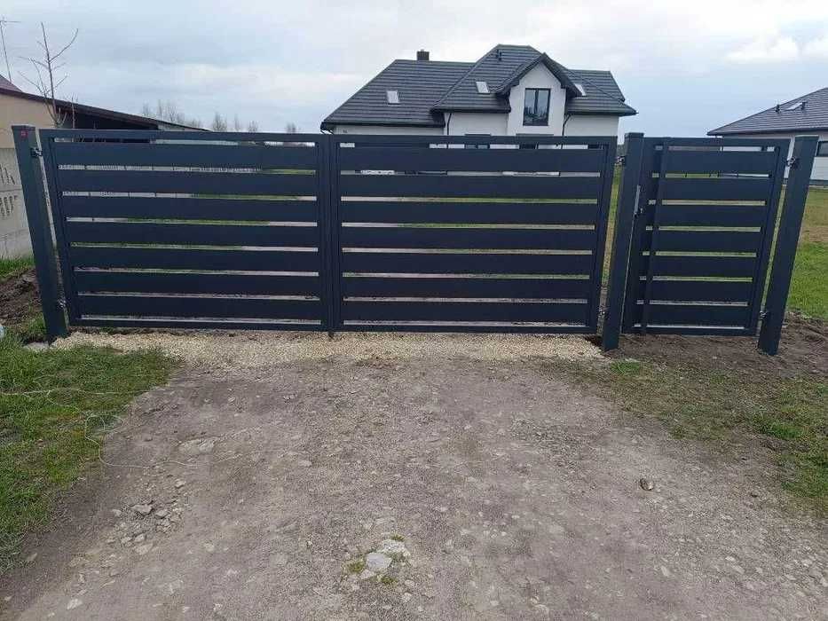 Przęsła ogrodzenie bramy furtka panelowe 3D palisadowe płot PRODUCENT