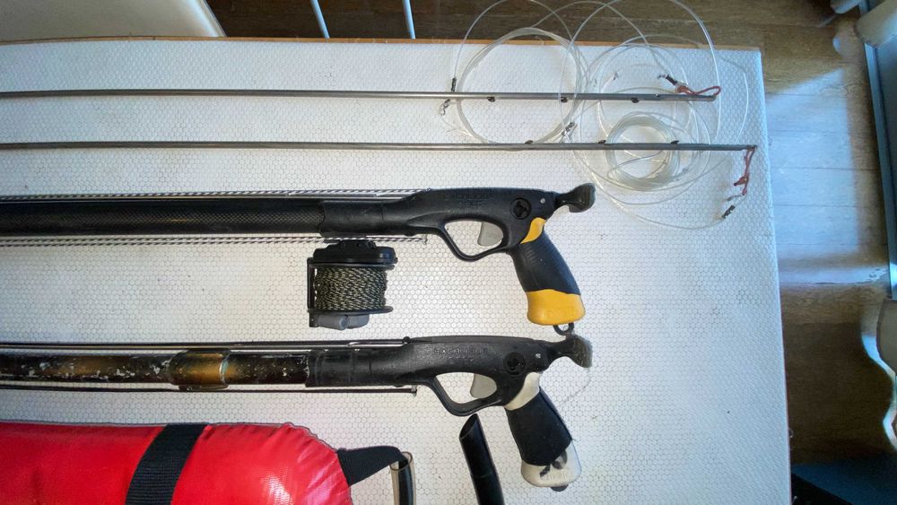 material pesca submarina