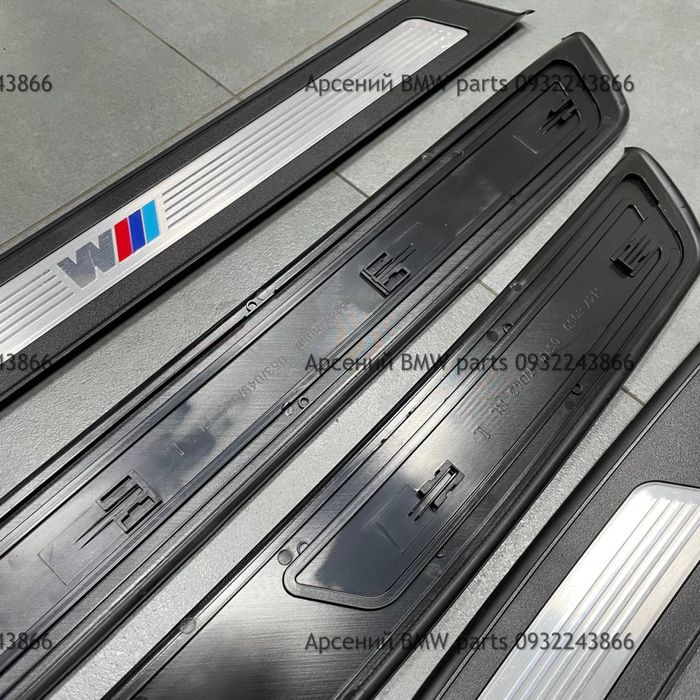 Пороги порожки накладки bmw f10 f11 ф10 ф11 m packet м пакет нові