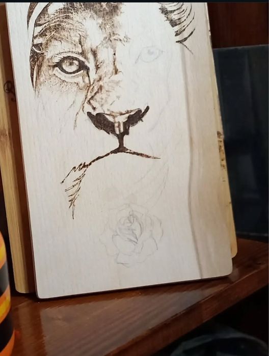 Artes feita com fogo !