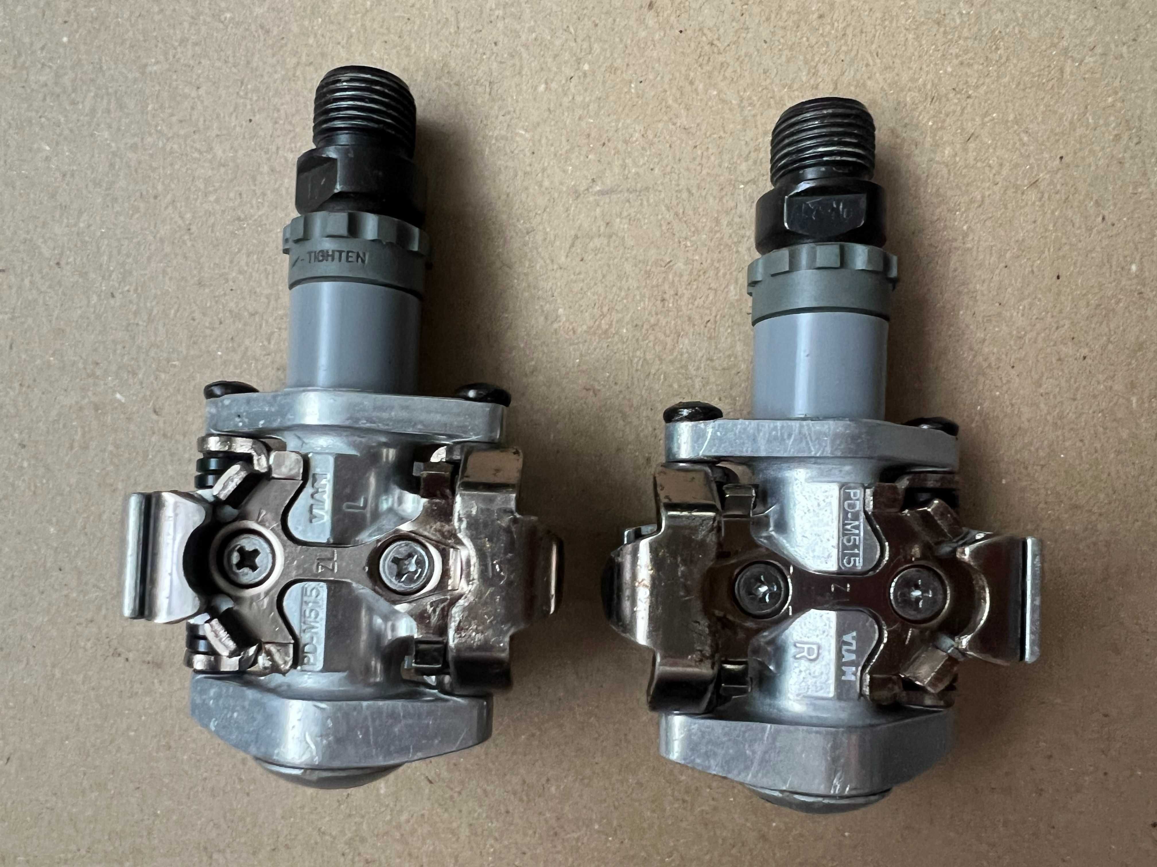 Pedały Zatrzaskowe SPD SHIMANO PD-M515 pod bloki DEORE XT LX GRX SLX