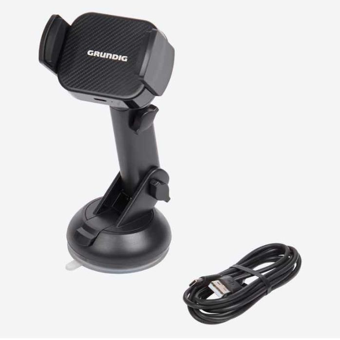 Uchwyt na telefon z ładowarką bezprzewodową Grundig