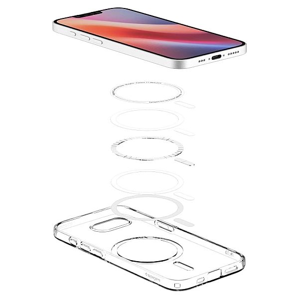 Spigen Liquid Crystal Mag Magsafe Iphone 16E Clear