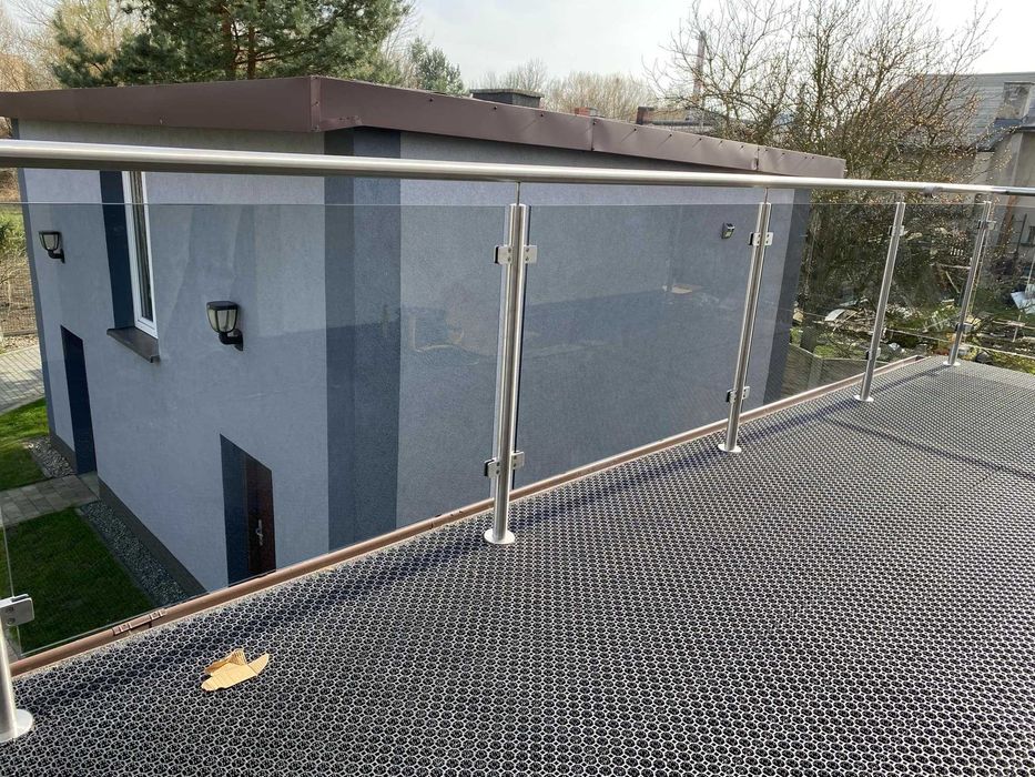 Barierki, balustrady nierdzewne balkonowe, tarasowe, schodowe, okienne