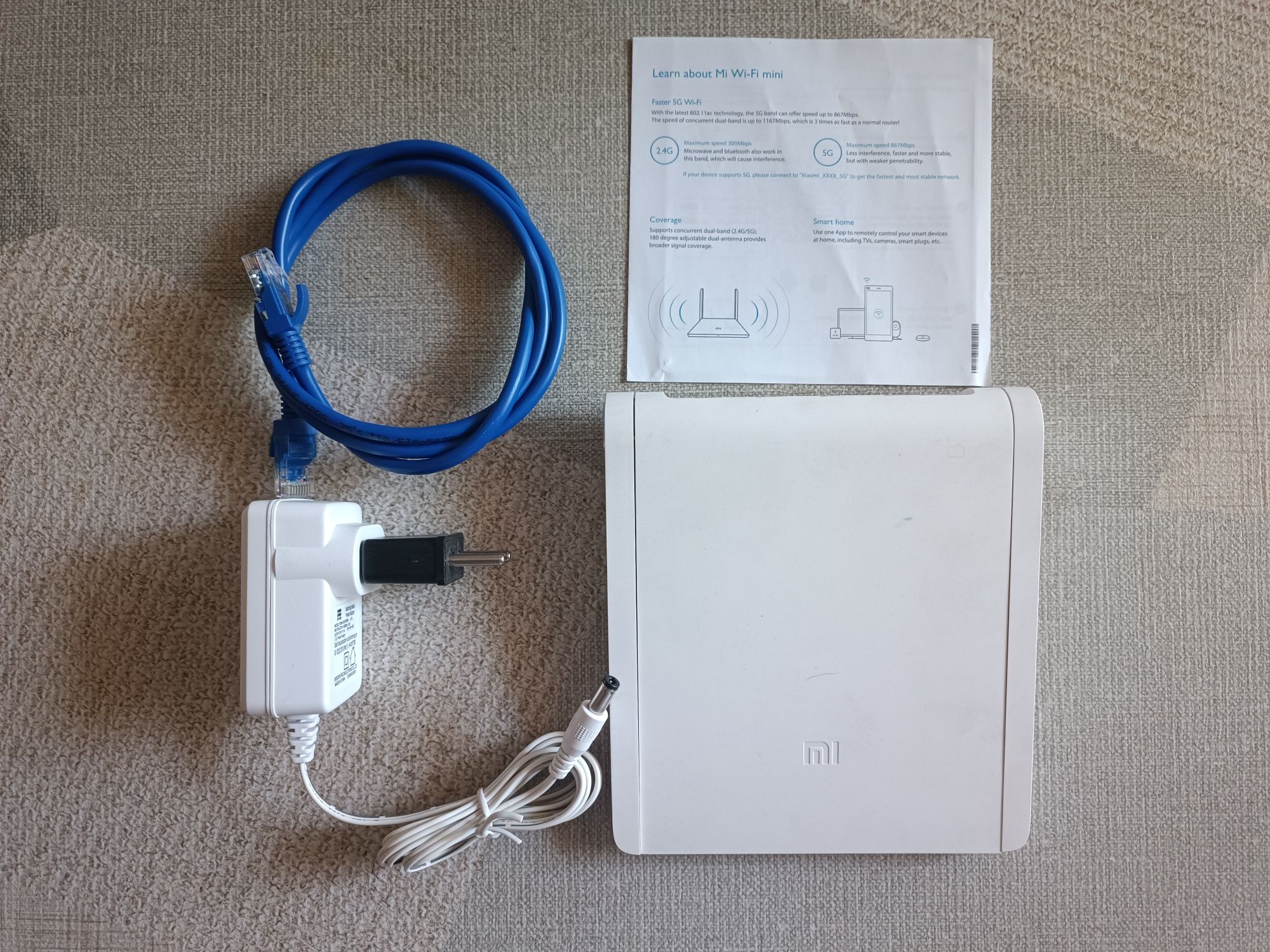 Xiaomi Mi WiFi mini router 2,4/5ГГц
