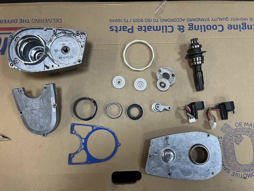 Мотор електровелосипеда brose на запчастини