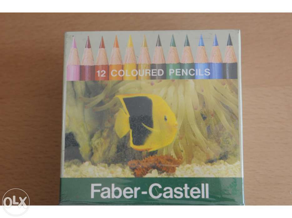 12 Lápis de cor Faber-Castell - 12 Embalagens