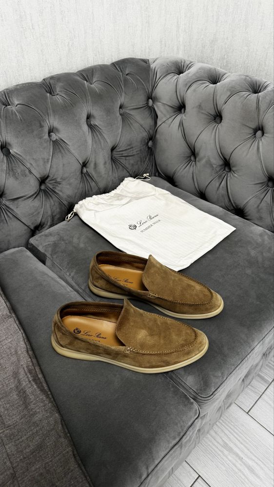 Лоферы Туфли  Loro Piana 45р Оригинал!