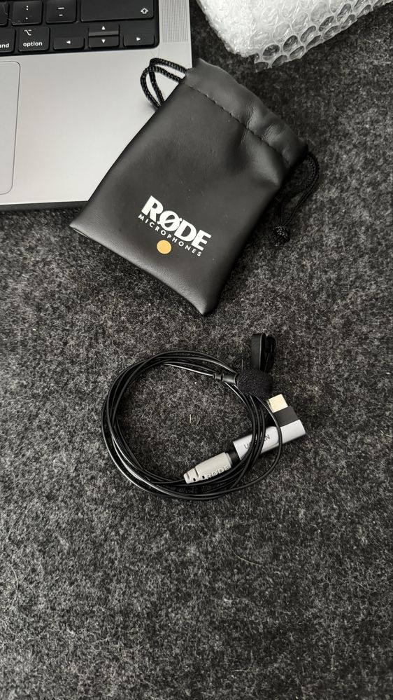 Rode videomic lapela