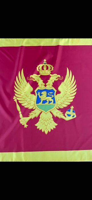 Флаг Черногории новый