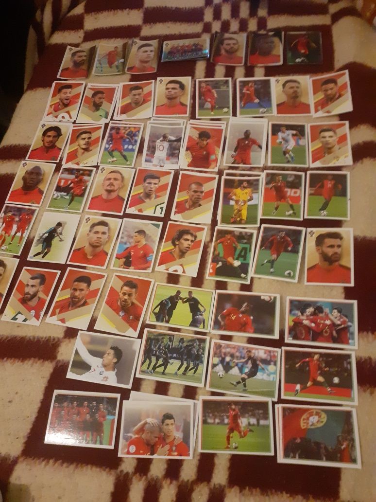 Conjunto cromos Euro 2020 fome de vencer