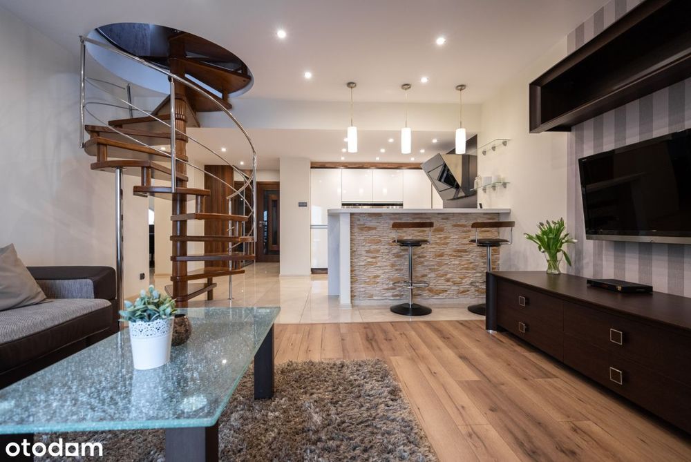 Apartament na poddaszu z widokiem na las - `Tychy