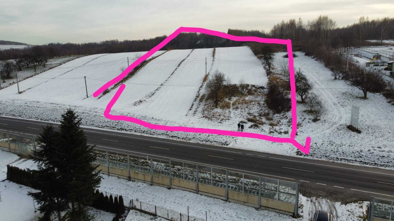 Działka przemysłowokomercyjna 99 ar