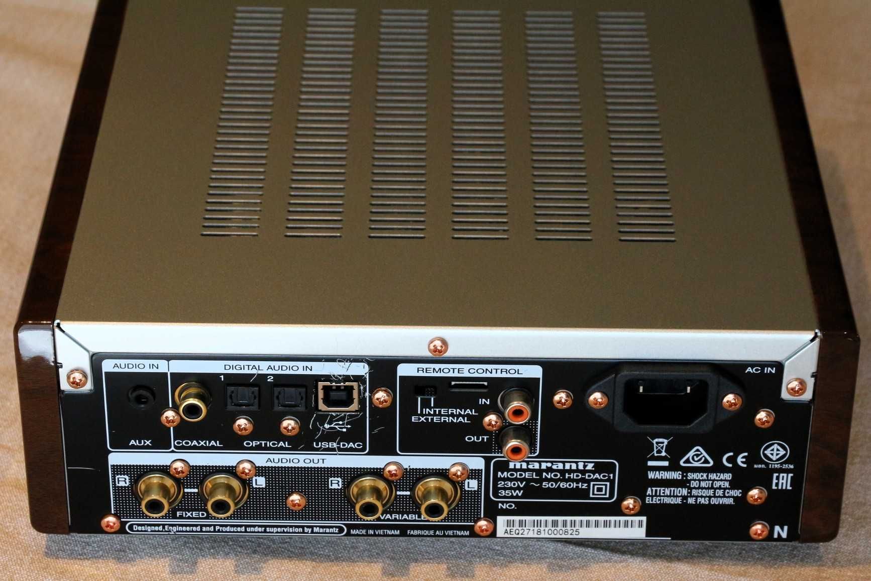 Dac/Pré/Amp de auscultadores Marantz HD-DAC 1