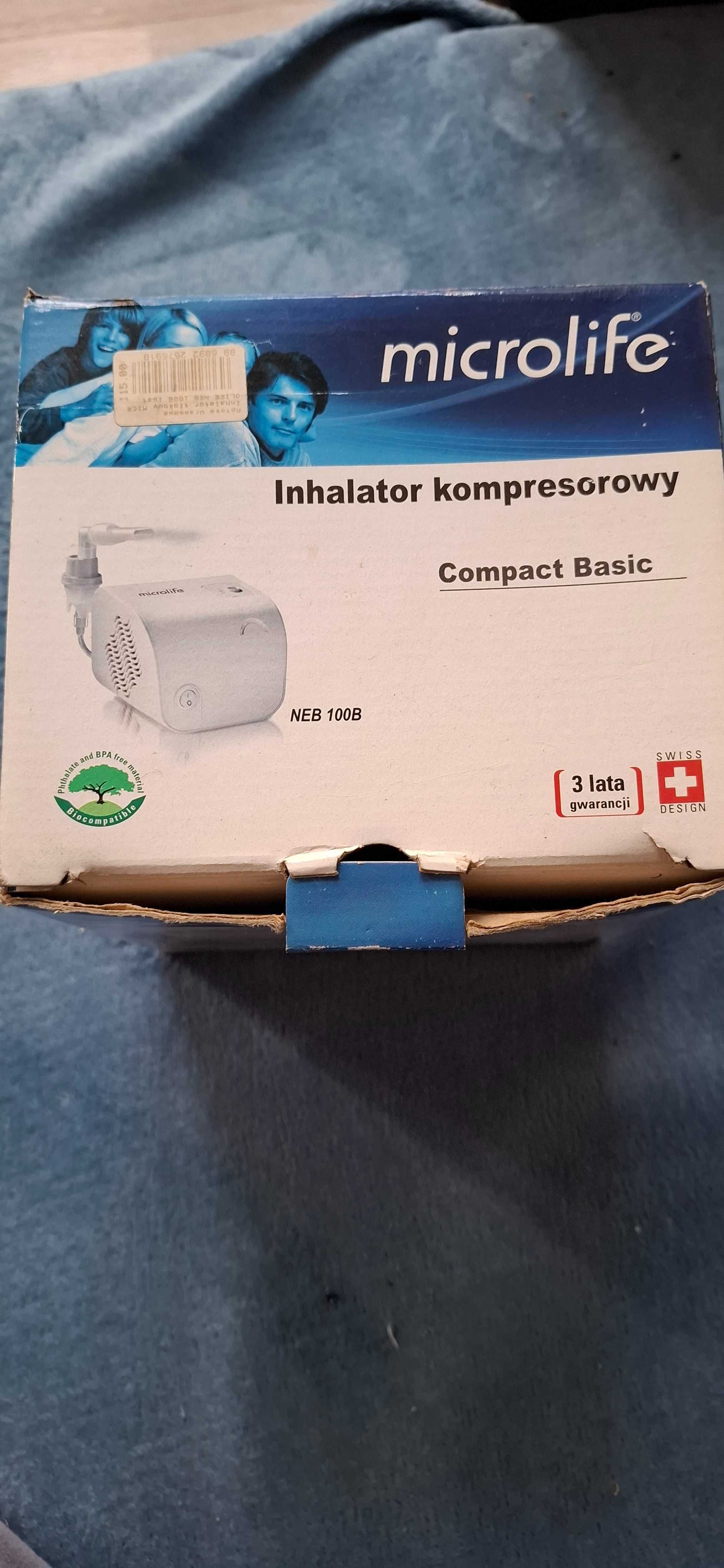 Inhalator kompresorowy."Microlife". NEB 100B.
