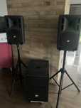 Zestaw aktywny RCF ART 310 A i 705 AS + statywy