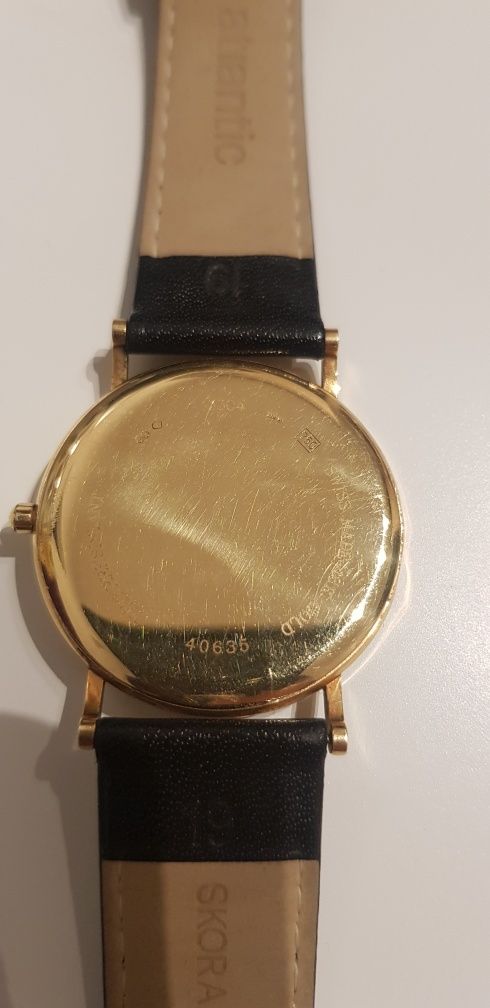 Złoty  zegarek Maurice Lacroix 40635 złoto 18K