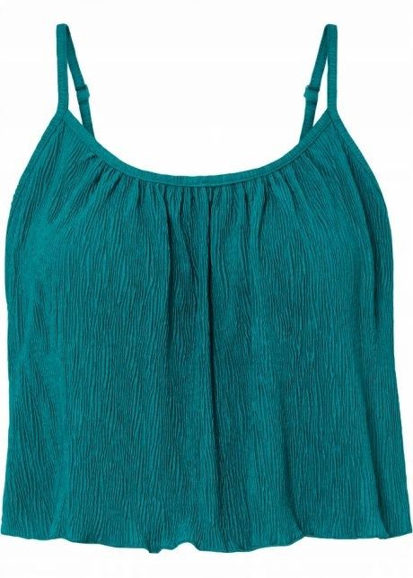 B.P.C top morski krepowany krótki ^40/42