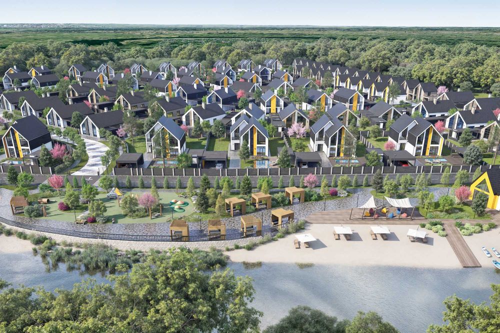 Продаж котеджу 130 кв.м КМ O!villas с. Зазимʼя (Київська область)